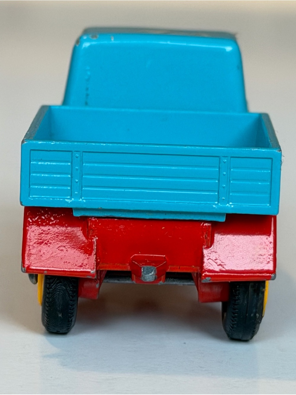 Vintage Matchbox Lesney No. 49 Mercedes Unimog Truck Made in England Blue Red - Picture 9 of 10